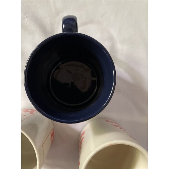 Vintage Hardees Logo Coffee Mugs Set Of 3 Breakfast Club & Rise And Shine Design - Picture 10 of 10